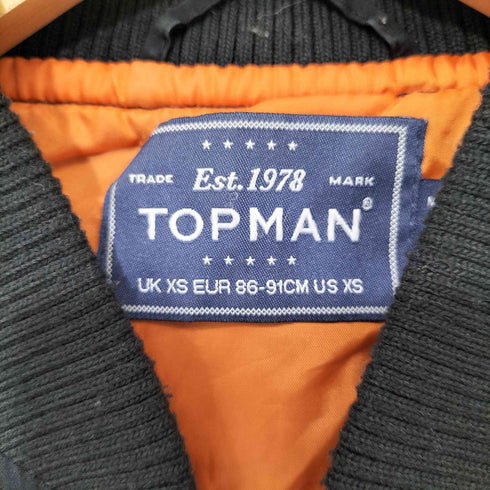 トップマン TOPMAN ボンバージャケット メンズ import:XS